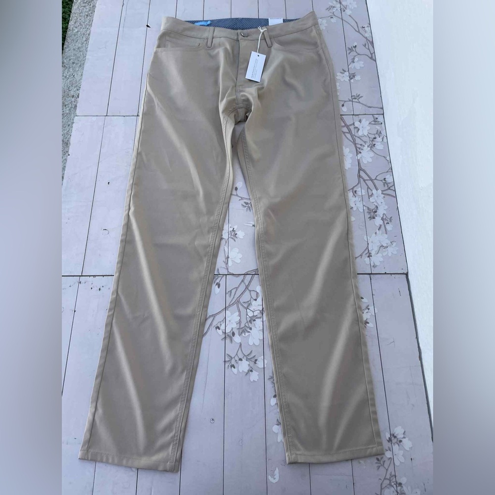 J. McLaughlin Men's Khaki Chinos